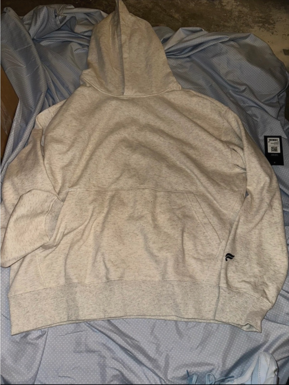 Fabletics bone heather oversized hoodie size XL BNWT